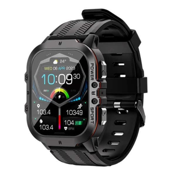Smartwatch Tatical - Relógio Inteligente Ultra Resistente